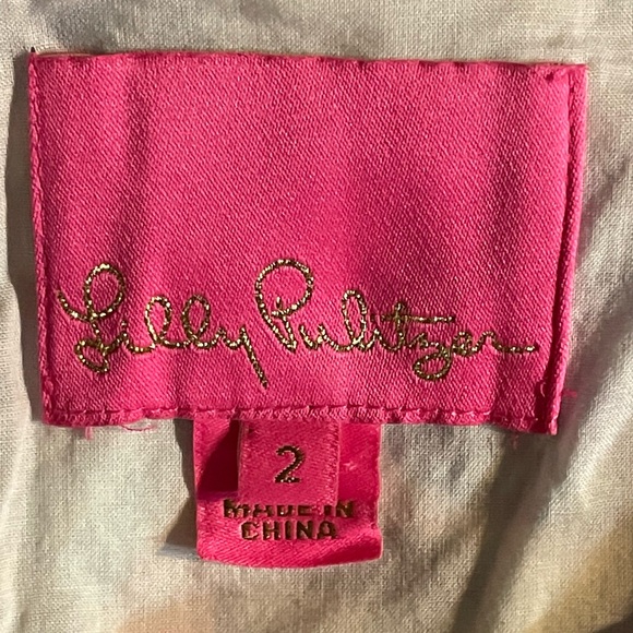 Lilly Pulitzer Gabby Shift Dress | Spa Blue | Size 2 | 100% Cotton - Picture 7 of 8